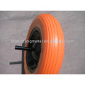 PU solid wheels for wheelbarrow and hand trolley